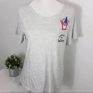 Old Navy Christmas Gnome for The Holidays Tee